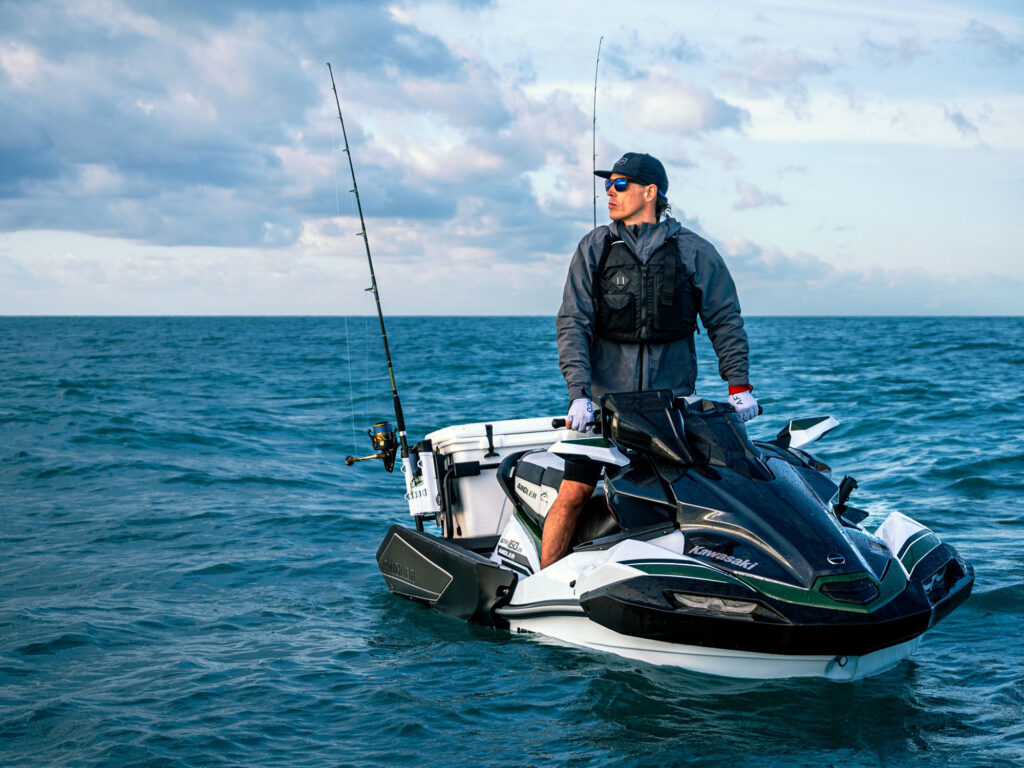 Kawasaki PWC fishing