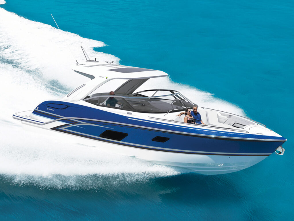 Formula 360 CBR running offshore