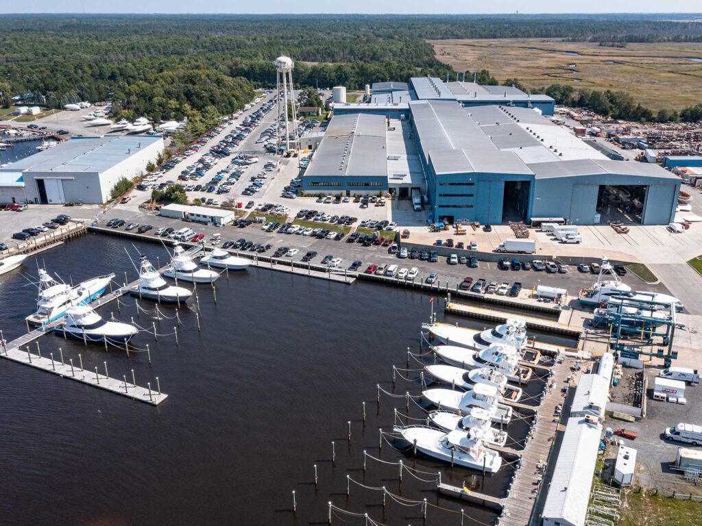 Viking Yachts manufacturing facility
