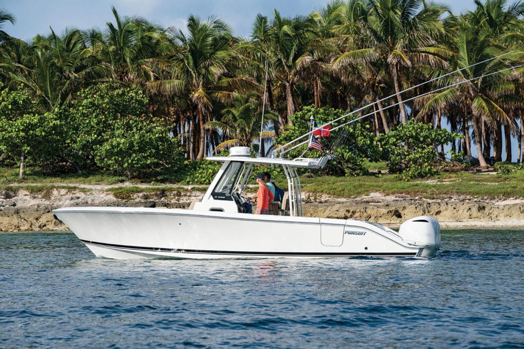 Pursuit S288 Sport Boat Test