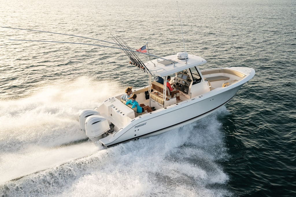 Pursuit S288 Sport Boat Test