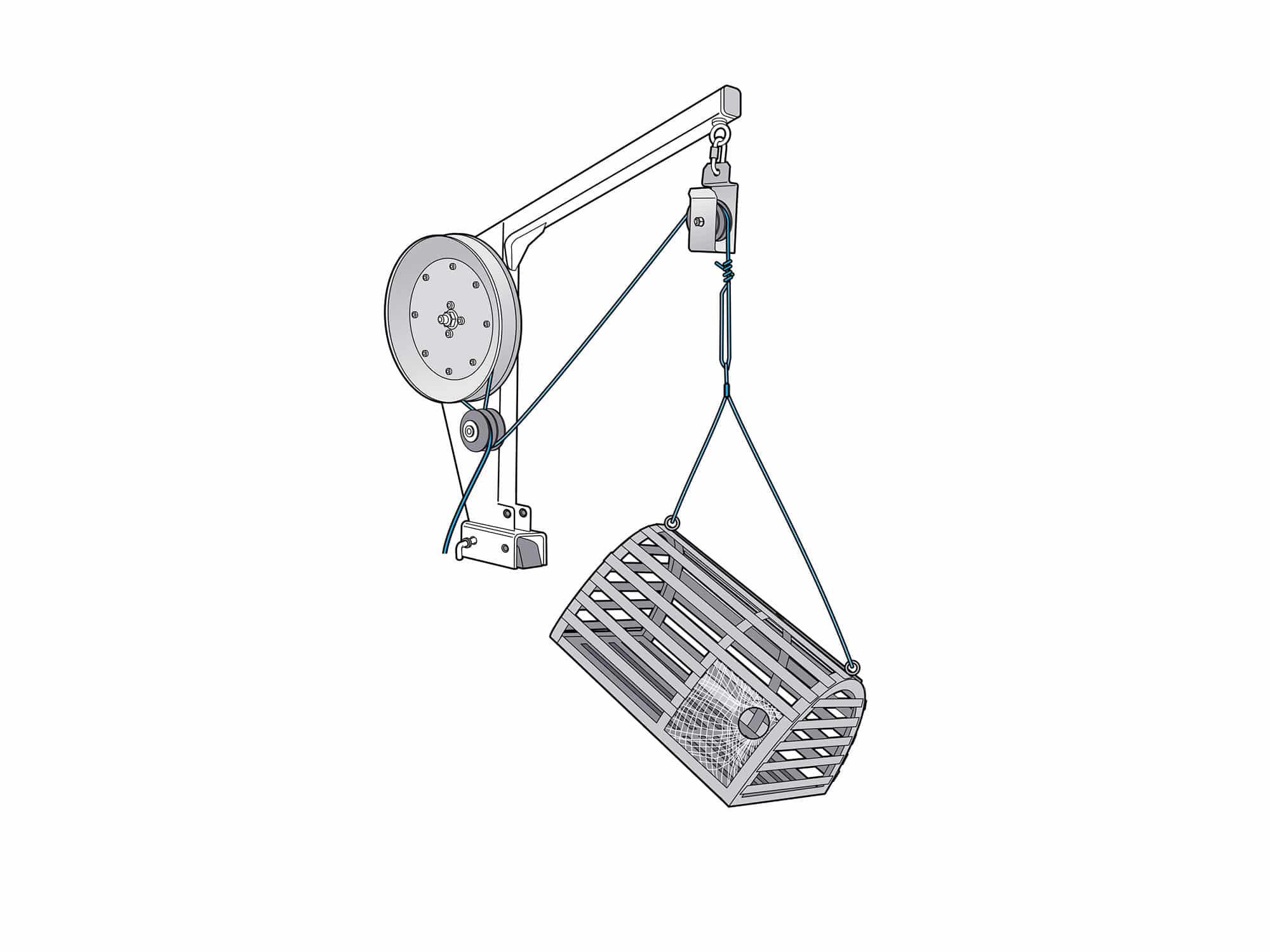 Install an Electric Line Puller