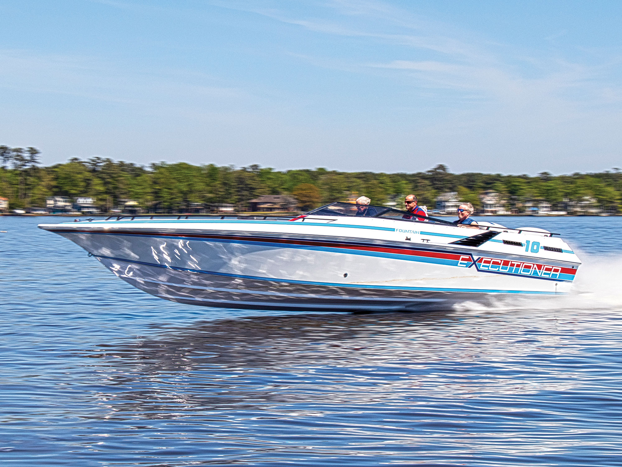 Repowering Fountain Hull No. 1 Boating Mag