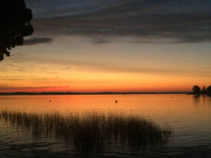 Lake Wawasee sunrise